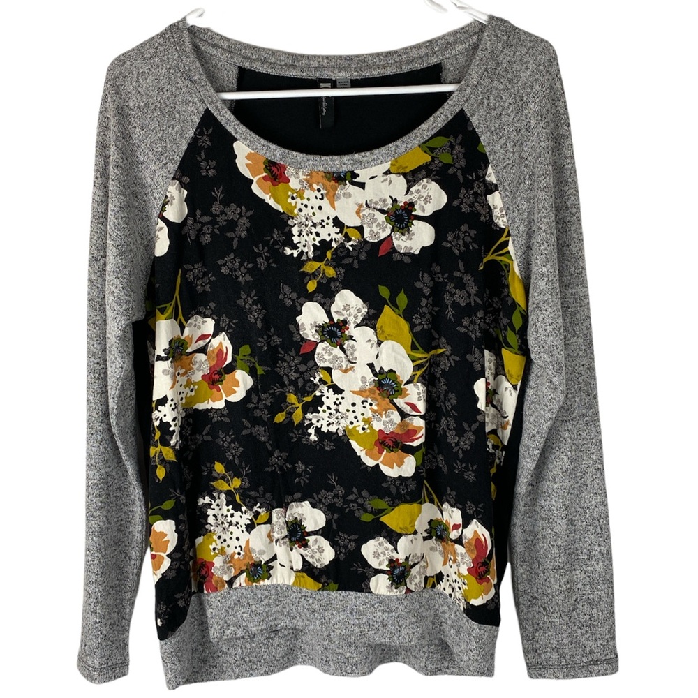 Kut from the Kloth floral lightweight sweater Medium petite